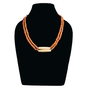 Naga Beads Twin Stranded Necklace - Ethnic Inspiration